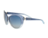 Tiffany TF 4048-B Diamanteed Oversized Sunglasses, £150, Accessories, Blue, Bottom view