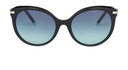Tiffany 4189-B Embellished Cat-Eye Sunglasses, front view