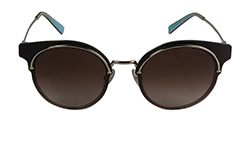 Tiffany & Co TF3061 Sunglasses,Metal,Brown/Gold,TF3061,3