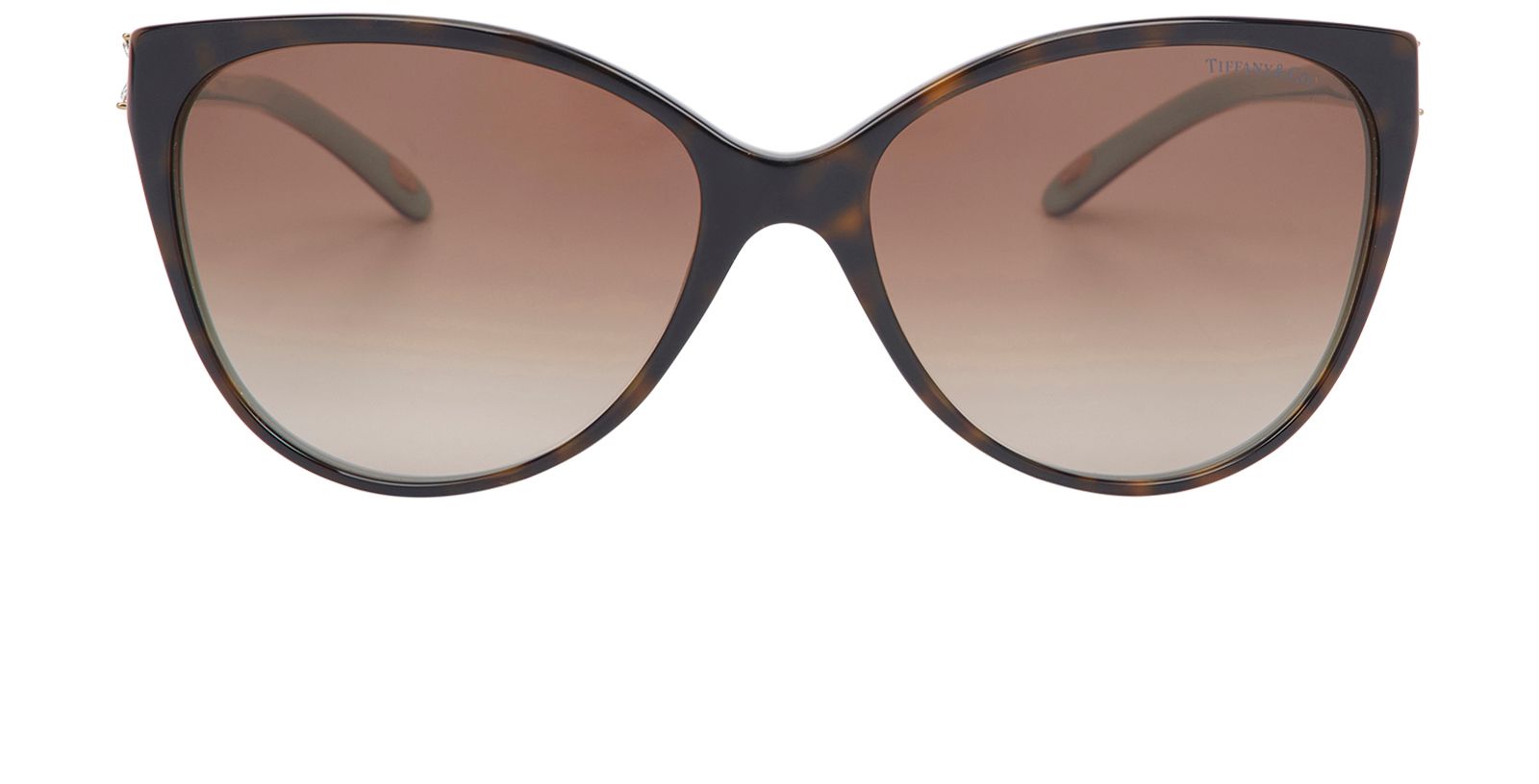 Tiffany Cat Eye Brown Sunglasses Tiffany T:True Sunglasses in Tortoise Acetate with Brown  main image 2