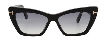 Tom Ford Wyatt TF871 Cat Eye Sunglasses, front view