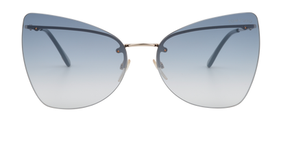 Tom Ford Prestley TF716 Butterfly Sunglasses, front view