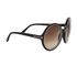 Tom Ford Round Oversized Sunglasses, side view