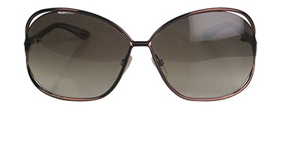 Tom Ford Carla Sunglasses, front view