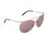 Tom Ford Stevie FT761 Sunglasses, &pound;170, Accessories, Rose Gold, Side view