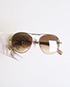 Tom Ford Jessie Sunglasses, front view