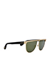 Green Tinted Sunglasses, side view