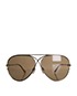 Tom Ford Tom N.428E Aviators, front view