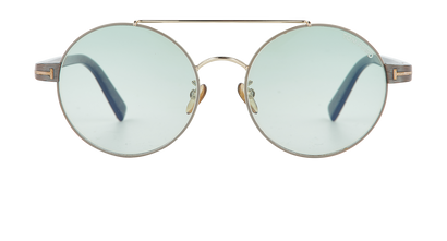 Tom Ford TF486-D Round Sunglasses, front view