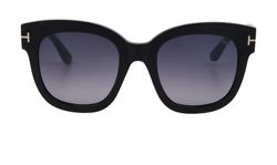 Tom Ford Maxine Sunglasses, Acetate, Brown, C, 3*