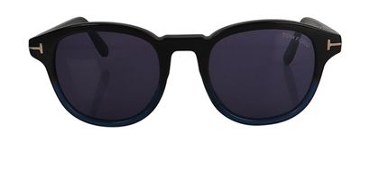 Tom Ford Jameson Round Sunglasses, &pound;90, Front view