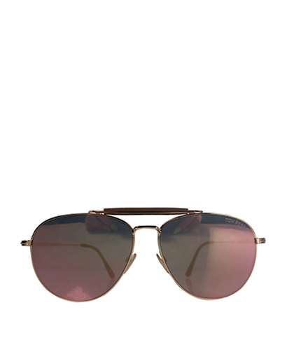 Tom Ford Sean Mirrored Aviators, front view