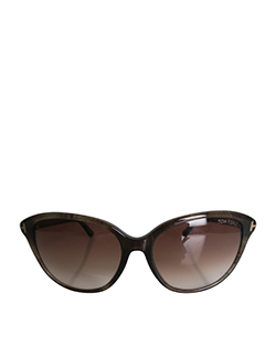 Tom Ford Karmen TF329 Sunglasses,Plastic,Brown,Case,Bx