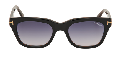 Tom Ford TF237 Snowdon Sunglasses, &pound;110, Accessories, Brown, Front view