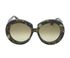 Valentino Camubutterfly Oversized Sunglasses, front view