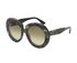 Valentino Camubutterfly Oversized Sunglasses, bottom view