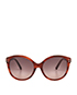 Valentino 236 130 Sunglasses, front view