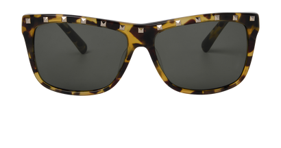 Valentino V606S Rockstud Sunglasses, front view