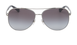 Valentino VA2047 Aviator Sunglasses, Metal, Silver, C/B, 3*