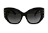 Butterfly Frame Studded Sunglasses, front view