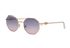 Valentino 2040 Hexagonal Sunglasses, bottom view