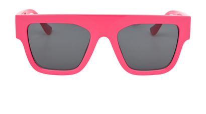 Versace 4430U Square Sunglasses, £90, Accessories, Pink, Front view
