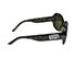 Versace Oval Sunglasses, side view