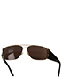 Versace Wrap Around Sunglasses, back view