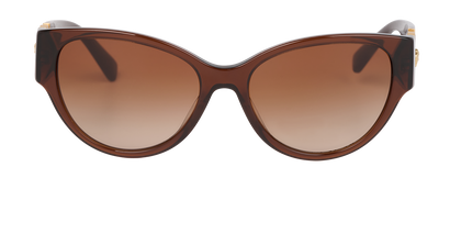 Versace Mod 4368 Sunglasses, &pound;110, Accessories, Brown, Front view