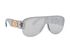 Versace 4391 Mirrored Shield Sunglasses, side view