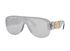 Versace 4391 Mirrored Shield Sunglasses, bottom view