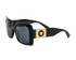 Versace 4405 Medusa Square Sunglasses, bottom view