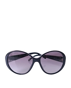 Versace 4239 Round Sunglasses,Black,Plastic Frame,Grey Lens,B,2*