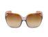 Versace Brown Ombre Sunglasses, front view