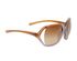 Versace Brown Ombre Sunglasses, side view