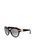 Versace Sunglasses Black Frame, bottom view