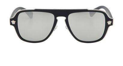 Versace 2199 1000/6G Medusa Charm Sunglasses, front view