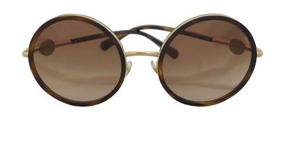 Versace VE2229 Havana Sunglasses, front view