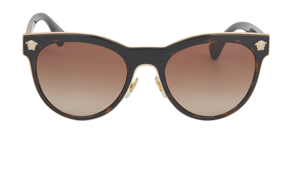 Versace 2198 Medusa Sunglasses, front view