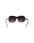 Vivienne Westwood Chequered Sunglasses, back view