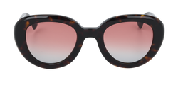 Vivienne Westwood VW5030 Oval Sunglasses, Acetate, Brown, 3*