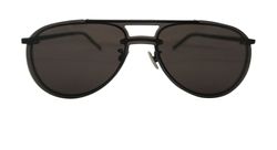 Yves Saint Laurent 416 Sunglasses,Metal,Black,SL416,C, 3*