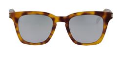 Saint Laurent SL1387 Square Sunglasses, Acetate, Brown, SC, 3*