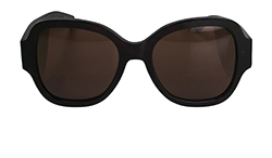 Saint Laurent Square 133 Sunglasses,Plastic,Black,Case,4