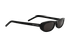 Saint Laurent SL557 Shade Sunglasses, &pound;195, Accessories, Black, Side view