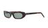 Saint Laurent SL557 Rectangular-Frame Sunglasses, bottom view