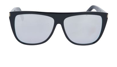 Saint Laurent Mirrored D-Frame Sunglasses, front view