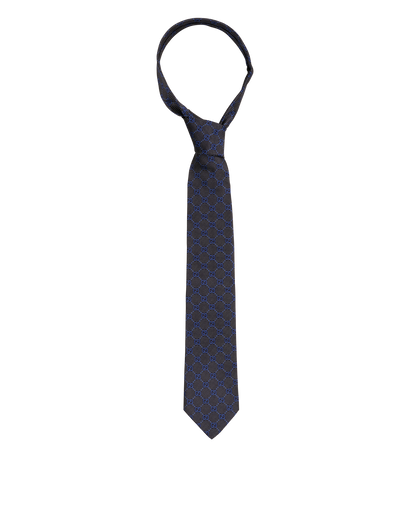Pre-loved Gucci GG Pattern Tie - £90