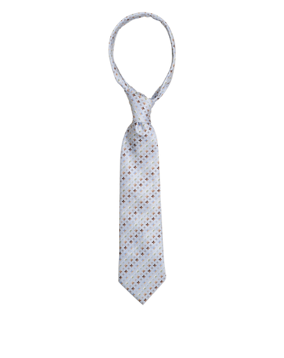 Louis Vuitton Monogram Tie, &pound;80, Accessories, Blue, Silk, Front view