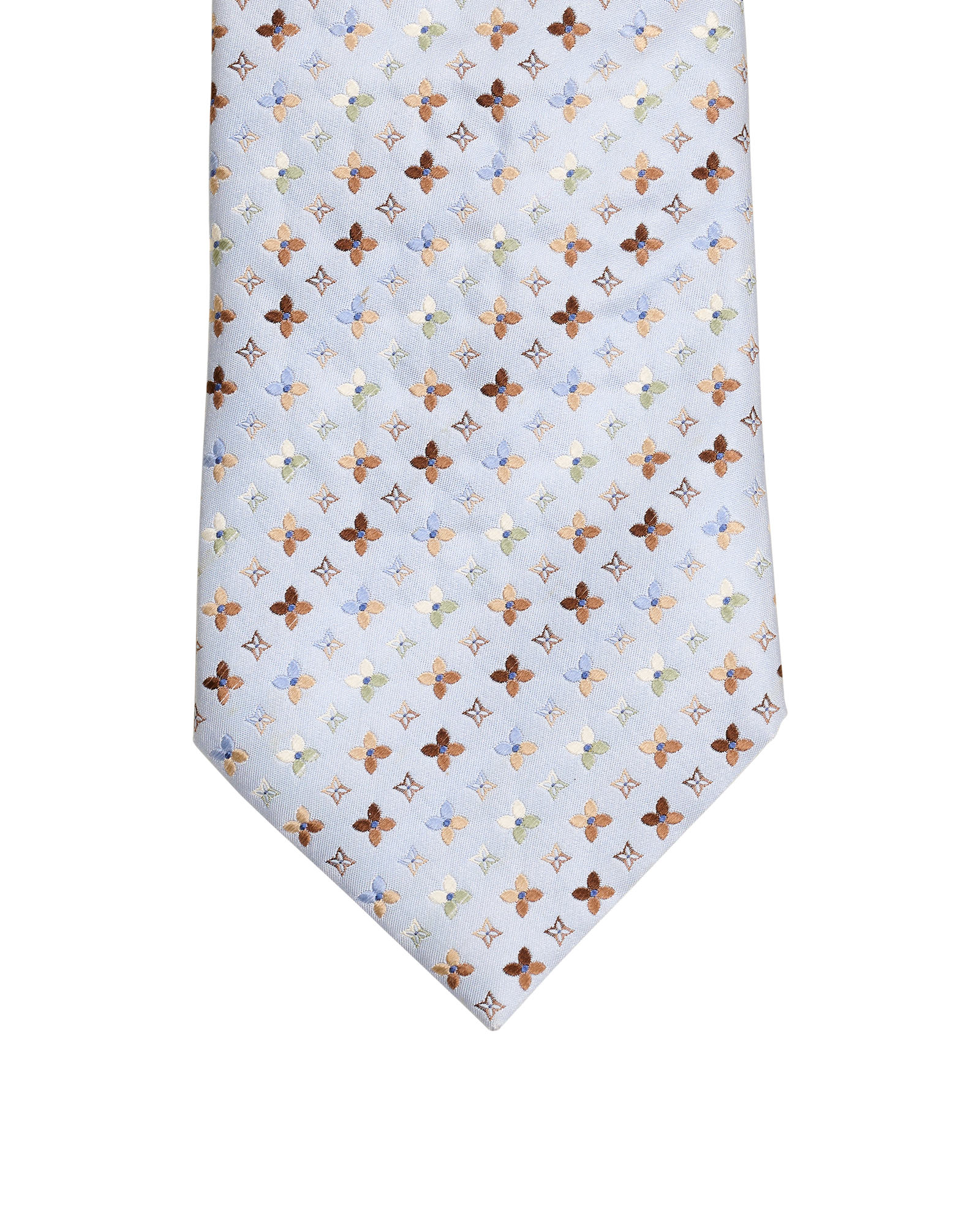 Louis Vuitton Monogram Tie, &pound;80, Accessories, Blue, Silk, Other view
